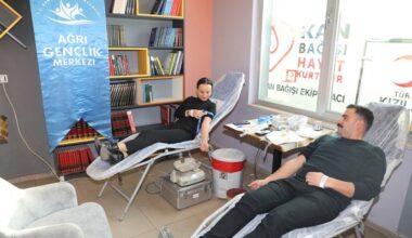 Ağrı GSİM’den kan bağış kampanyasına destek