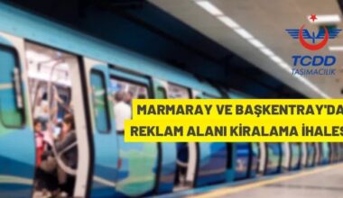 Marmaray ve Başkentray tren setlerindeki reklam alanları kiraya verilecek