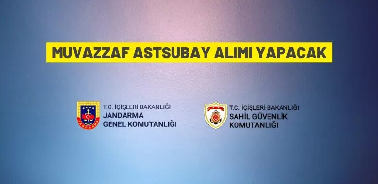 Muvazzaf astsubay alınacak