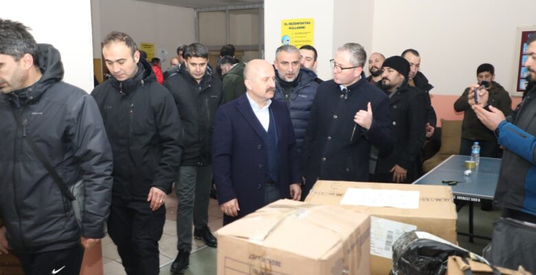Eğitim camiasının yardımları Ağrı’dan Maraş’a doğru yola çıktı