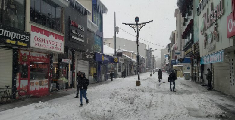 Ağrı’da yetkililer karla mücadelede sınıfta kaldı