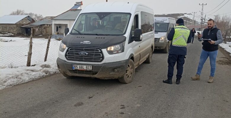 Ağrı’da taşımalı eğitim servis araçları denetlendi