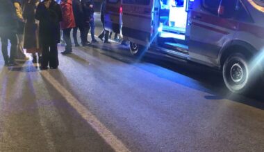 Ağrı’da otomobilin çarptığı kadın yaralandı