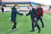 AĞRI GSİM FEDAİ DİN, AĞRI 1970 SPOR’UN ANTRENMANINI ZİYARET ETTİ