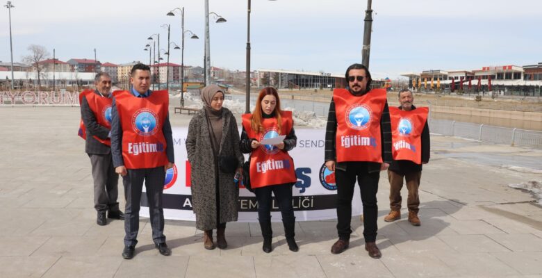 Eğitim İş Ağrı Şubesi” çocuk gelinlere dikkat çekti”