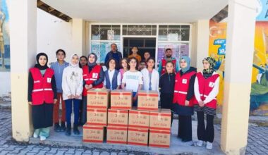 Öğrencilerin iyilikle doldurduğu koliler ihtiyaç sahiplerine ulaştırılıyor