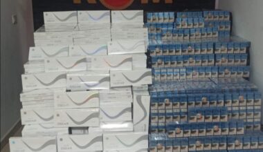Ağrı’da 27 bin paket kaçak sigara ele geçirildi