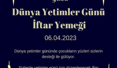 Kızılay Ağrı Şubesi Çocuklar için iftar programı düzenleyecek