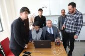 Ağrılı öğrenciler ürettikleri robotlarla yarışmaya hazırlanıyor