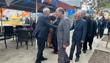 HÜDAPAR Ağrı İl Teşkilatı Ak Parti seçim lokalini ziyaret etti