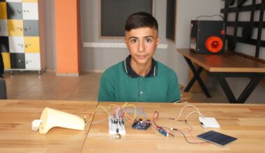 Ağrılı öğrencinin geliştirdiği sistemle insansı robotlar terleyebilecek