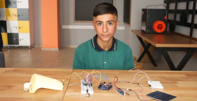 Ağrılı öğrencinin geliştirdiği sistemle insansı robotlar terleyebilecek