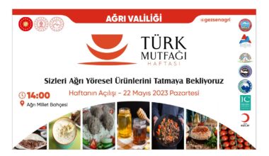 Ağrı’nın yöresel ürünleri görücüye çıkıyor