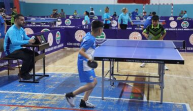 Ağrı GSİM Masa Tenisi Müsabakalarına Ev Sahipliği Yapıyor