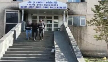 Ağrı’da güvenlik kameralarına yansıyan 6 ayrı hırsızlık olayına karışan failler yakayı ele verdi