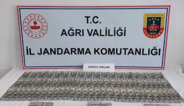 Ağrı’da Jandarmadan sahte dolar operasyonu