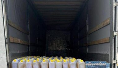 Ağrı’da 3 ton 150 litre kaçak motorin ele geçirildi