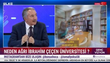 Prof. Dr. Karabulut, Ülke TV’de AİÇÜ’yü Anlattı