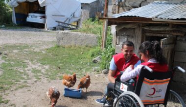 Kızılay engelli bireylere umut oluyor