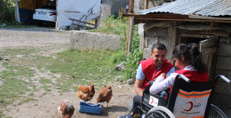 Kızılay engelli bireylere umut oluyor