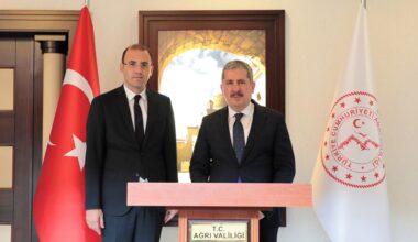 Ticaret Bakan Yardımcısı Gürcan, Ağrı Valiliğini ziyaret etti