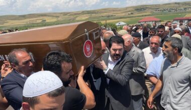 Ağrı’da kaza kurşunu ile hayatını kaybeden Savcı Sayan’ın yeğeni toprağa verildi