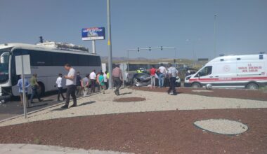 Ağrı’da trafik kazası; 2 yaralı