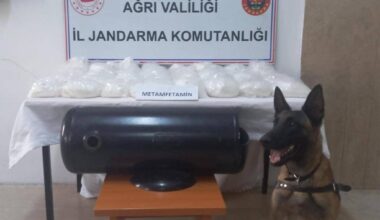 Ağrı’da 32 kilo 60 metmafetamin ele geçirildi