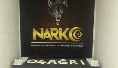 Ağrı’da 143 bin 100 Clonazepam 2 ibareli  Sentetik Ecza ele geçirildi