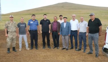 Diyadin Kaymakamı Karali, köylerde inceleme turu yaptı