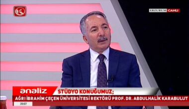 Rektör Karabulut: “4 Bin Öğrenci Kardeşimizi Bu Yıl Ağrı’ya Bekliyoruz”