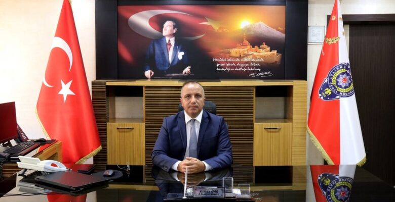 Ağrı’nın yeni İl Emniyet Müdürü Yılmaz İpar göreve başladı