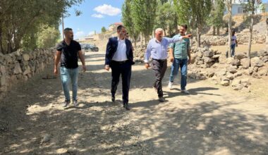 Diyadin’de sel sonrası altyapı çalışmaları devam ediyor