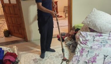 Ağrı’da eve giren yılan korkuya neden oldu