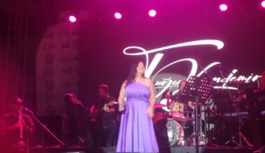 Ağrı’da binlerce kişi Raperin ve Tuğçe Kandemir konseri ile eğlendi