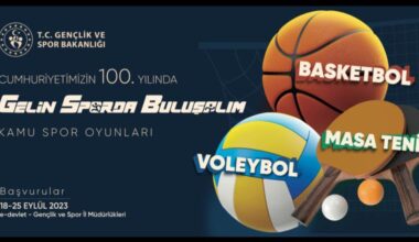 “KAMU SPOR OYUNLARI” BAŞVURULARI AĞRI’DA BAŞLIYOR