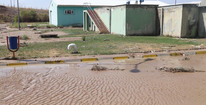 Ağrı’da içme suyu arıtma tesisi sular altında kaldı