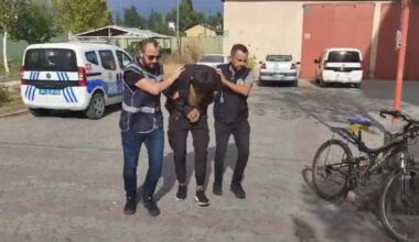 Ağrı’da bisiklet çalan hırsız, polis ekiplerince yakalandı