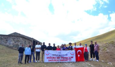 “Sağlık İçin Hareket Et” deyip, Tarihi İpek Yolunda yürüdüler