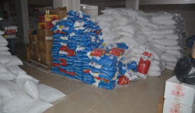 Ağrı’da tonlarca sahte temizlik malzemesi ve çay ele geçirildi