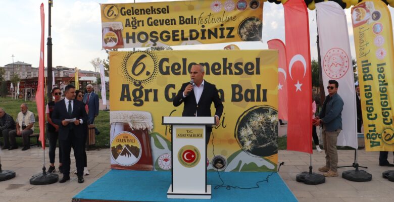 6’ncı Geleneksel Ağrı Geven Balı Festivali başladı