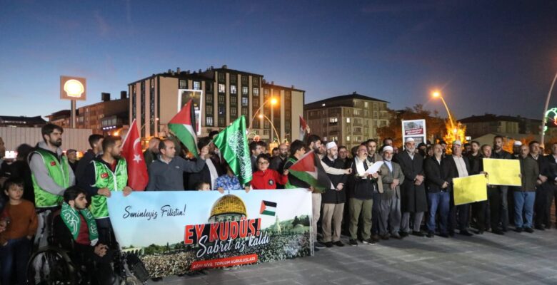 Ağrı’daki STK’lardan Filistin’e destek açıklaması