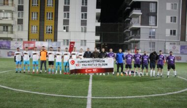 Ağrı’da 100.Yıl Futbol Turnuvasının Şampiyonu Çanakkale Spor Oldu