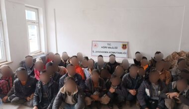 Ağrı’da 49 Afgan göçmen yakalandı