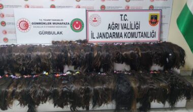 Ağrı’da 663 bin lira değerinde insan saçı yakalandı