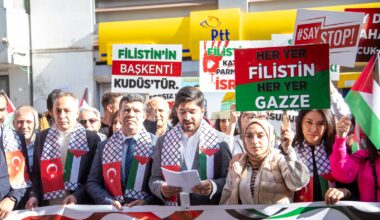 AK Parti Gençlik Kollarından İsrail’e kınama