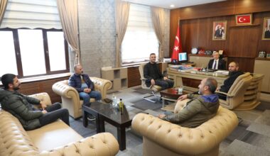 Ağrı Çalışan Gazeteciler Cemiyetinden Kökrek’e ziyaret