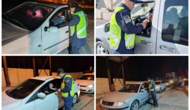 Ağrı’da 25 araç ve sürücü trafikten men edildi