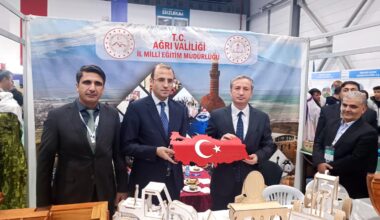 Kuzeydoğu Anadolu Kariyer Fuarı’nda Ağrı İl Milli Eğitim Müdürlüğüne ait standlar göz doldurdu