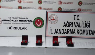 Ağrı’da 4 gümrük kaçağı kol saati yakalandı